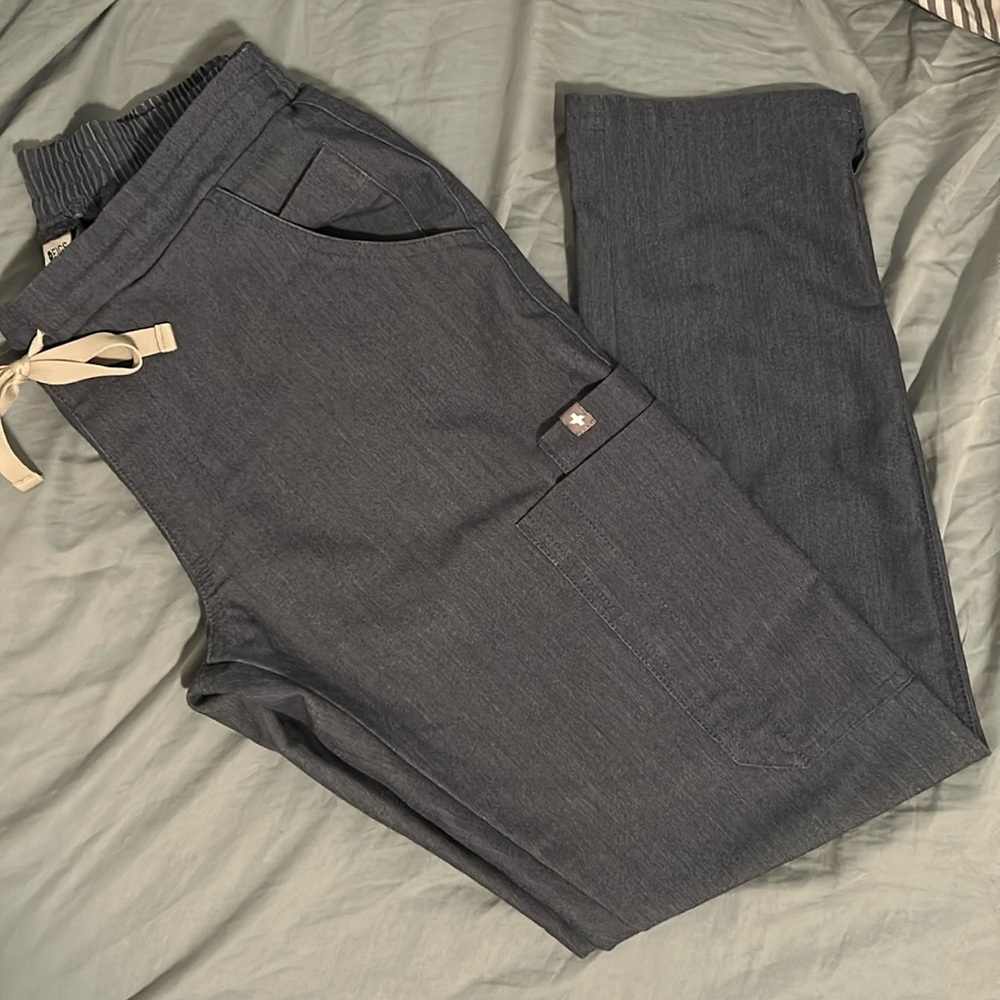 Wear Figs Heather Denim Yola Skinny Pants - Size XXS PETITE
